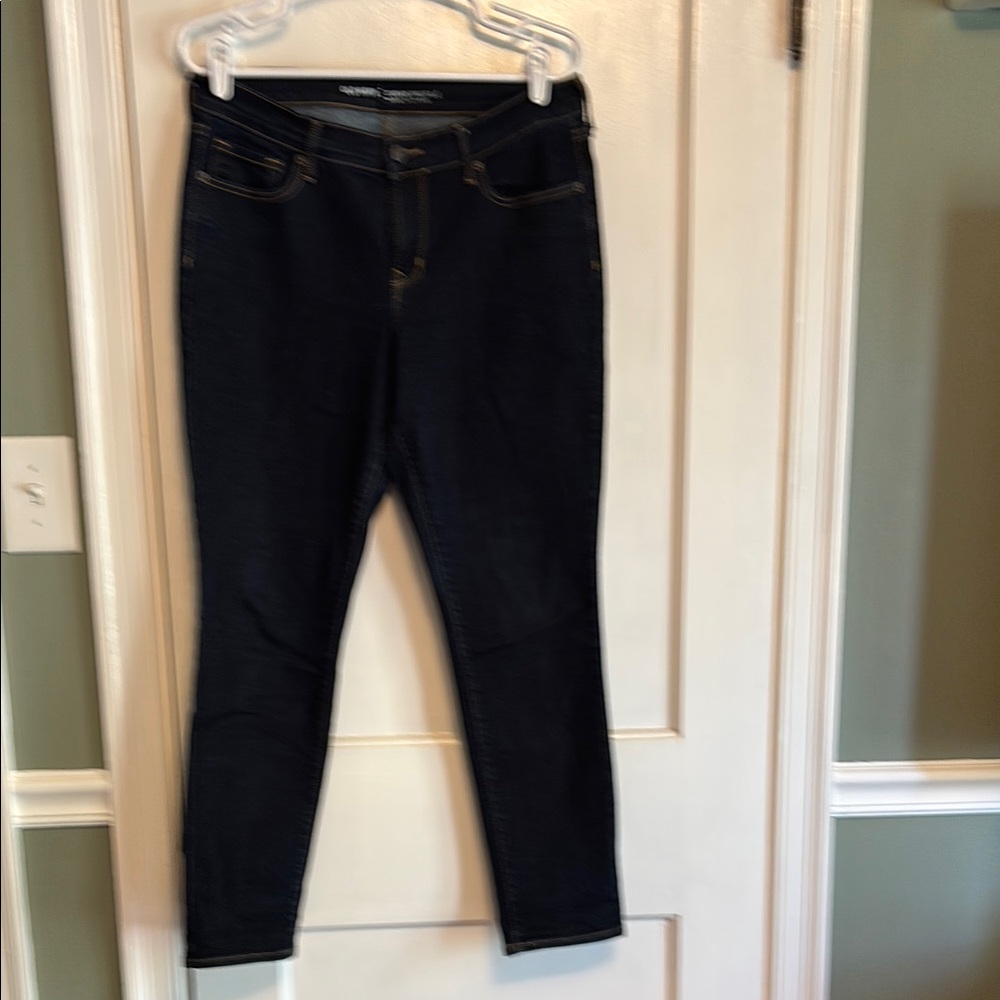 Old Navy 10 Short Curvy mid rise dark wash jeans